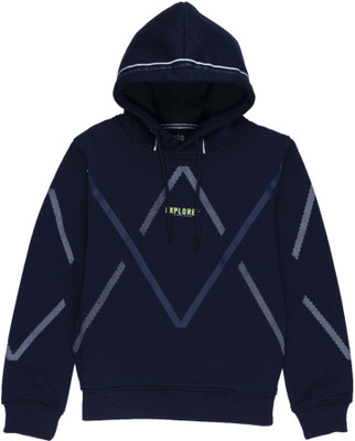 Status Quo Full Sleeve Solid Boys Sweatshirt