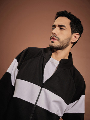 MASCLN SASSAFRAS Full Sleeve Color Block Men Sweatshirt