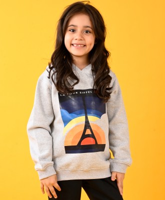 anthrilo Full Sleeve Graphic Print Girls Sweatshirt