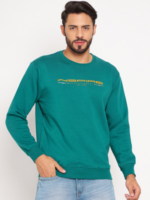 DUKE Full Sleeve Solid Men Sweatshirt