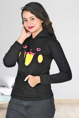 AHHYAN CREATION Full Sleeve Animal Print Women Sweatshirt