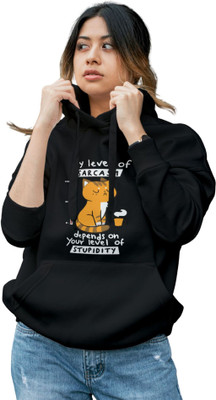 EZCLOTHING Full Sleeve Printed Women Sweatshirt