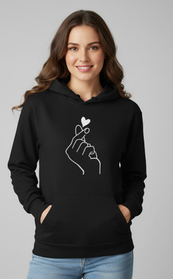 beauty maker Full Sleeve Printed Women Sweatshirt