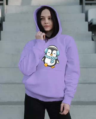 BLUE MOTH Full Sleeve Printed Women Sweatshirt