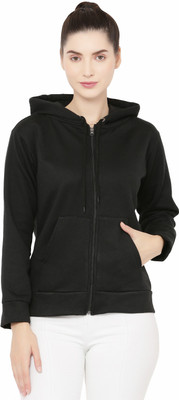 Vesture Forge Full Sleeve Solid Women Sweatshirt