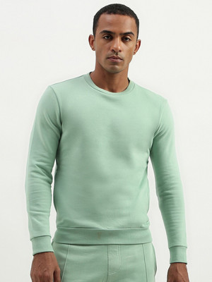 Picpok Trends Full Sleeve Solid Men Sweatshirt