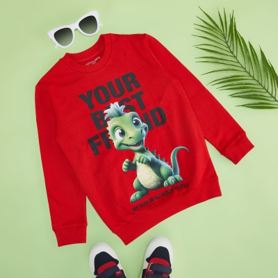 Pantaloons Junior Full Sleeve Graphic Print Boys Sweatshirt