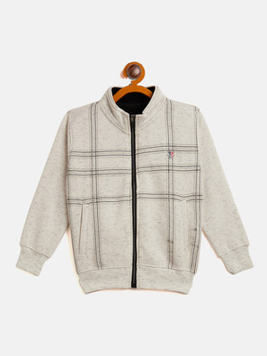 DUKE Full Sleeve Checkered Boys Sweatshirt