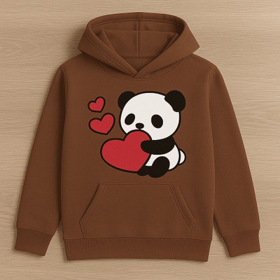 Prinsoo Full Sleeve Graphic Print Girls Sweatshirt