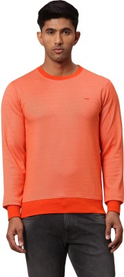 PARK AVENUE Full Sleeve Self Design Men Sweatshirt