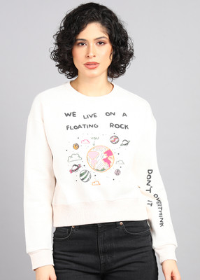 MONTE CARLO Full Sleeve Graphic Print Women Sweatshirt