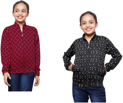 KAVYA Full Sleeve Printed Girls Sweatshirt