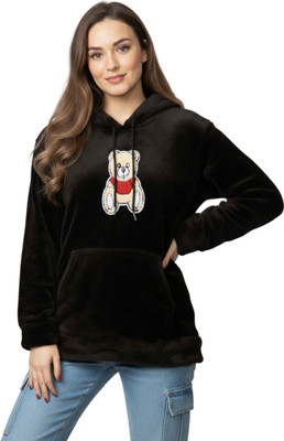 Looks United Full Sleeve Printed Women Sweatshirt