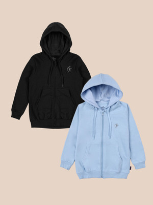 KiddoPanti Full Sleeve Solid Boys Sweatshirt