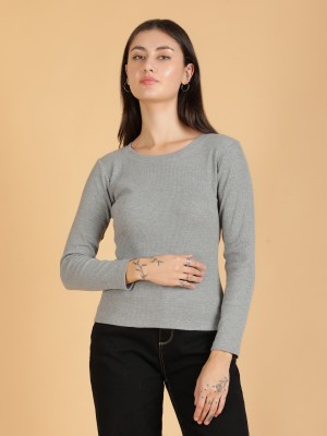 EPPE Full Sleeve Solid Women Sweatshirt