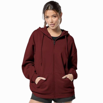 Artivri Full Sleeve Solid Women Sweatshirt