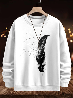 Triptee Full Sleeve Printed Men Sweatshirt