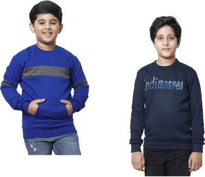 MT FASHION Full Sleeve Printed Boys Sweatshirt