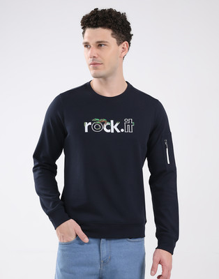 Rock.it Full Sleeve Printed Men Sweatshirt
