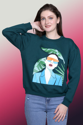 7 ISLANDS Full Sleeve Printed Women Sweatshirt