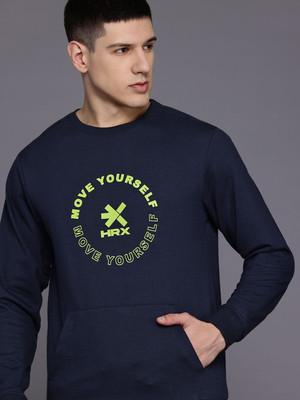 HRX by Hrithik Roshan Full Sleeve Printed Men Sweatshirt