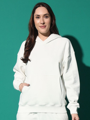 R Heaven Fashions Full Sleeve Solid Women Sweatshirt