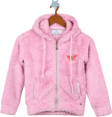 MONTE CARLO Full Sleeve Self Design Girls Sweatshirt