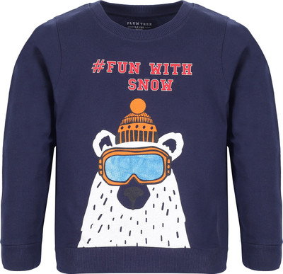 Plum Tree Full Sleeve Printed Boys Sweatshirt