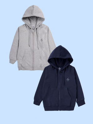 KiddoPanti Full Sleeve Solid Boys Sweatshirt