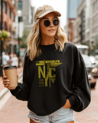 AUSK Full Sleeve Printed Women Sweatshirt