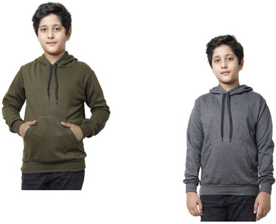 AE Trends Full Sleeve Solid Boys Sweatshirt