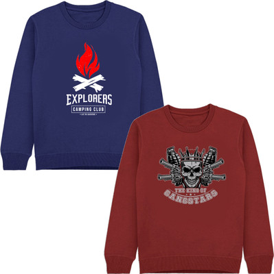 Cute Rascals Full Sleeve Printed Baby Boys Sweatshirt