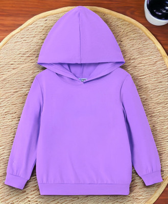 NI Fashion Full Sleeve Solid Boys & Girls Sweatshirt