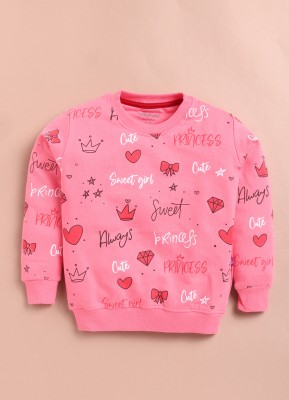 BONKERZ Full Sleeve Printed Girls Sweatshirt