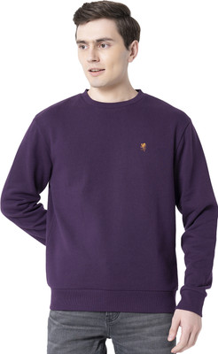 RED TAPE Full Sleeve Solid Men Sweatshirt