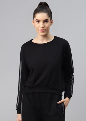 LAABHA Full Sleeve Solid Women Sweatshirt