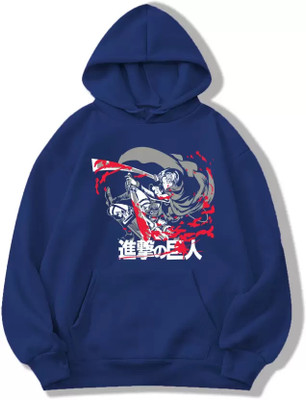 Tailed Beast Full Sleeve Graphic Print Men Sweatshirt