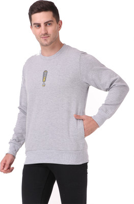 NEXGEN CLUB Full Sleeve Printed Men Sweatshirt