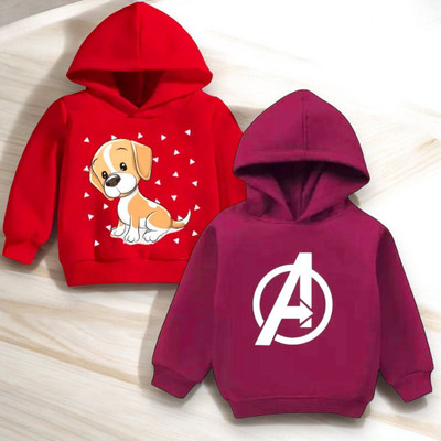 PSV FASHIONS Full Sleeve Printed Baby Boys & Baby Girls Sweatshirt