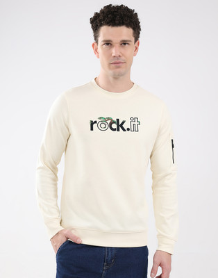 Rock.it Full Sleeve Printed Men Sweatshirt