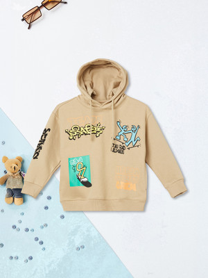 MAX Full Sleeve Printed Boys Sweatshirt