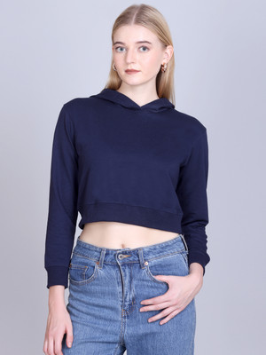 7 ISLANDS Full Sleeve Solid Women Sweatshirt