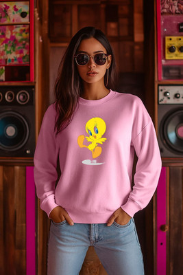 Mundali Full Sleeve Printed Women Sweatshirt