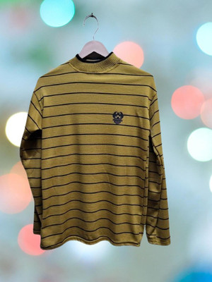 TIKI TEES FAB Full Sleeve Striped Men Sweatshirt