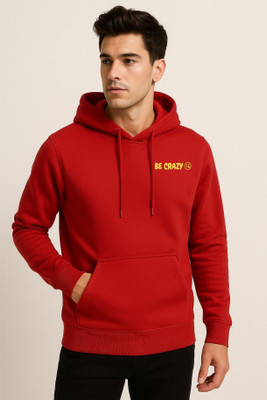 Be Crazy Full Sleeve Graphic Print Men Sweatshirt