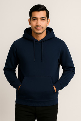 Ullas Full Sleeve Solid Men Sweatshirt
