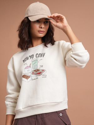 Tokyo Talkies Full Sleeve Graphic Print Women Sweatshirt