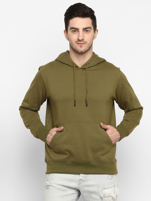 Alan Jones Full Sleeve Solid Men Sweatshirt
