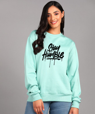 Adyavastram Full Sleeve Graphic Print Women Sweatshirt