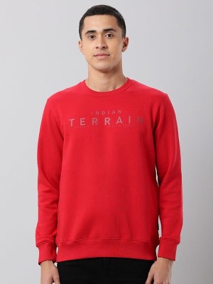 INDIAN TERRAIN Full Sleeve Solid Men Sweatshirt